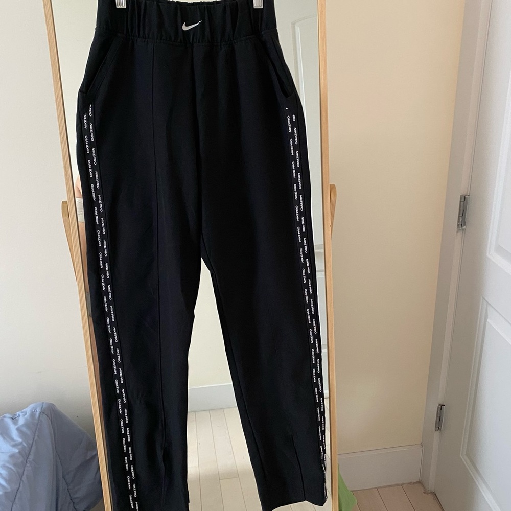 Nike pants with split ham
